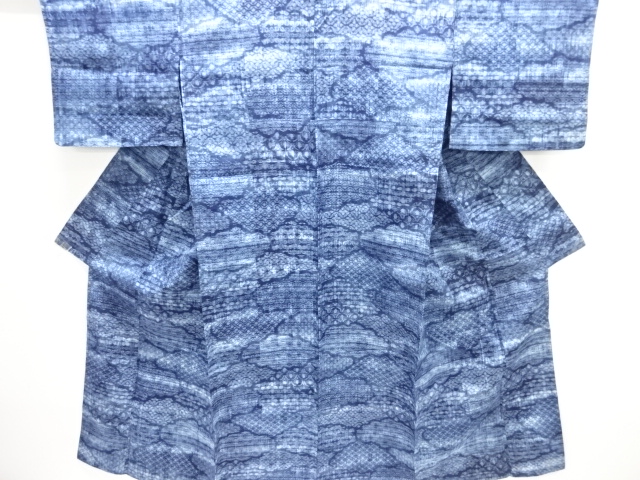 Japanese Kimono / Tsumugi Omeshi Silk